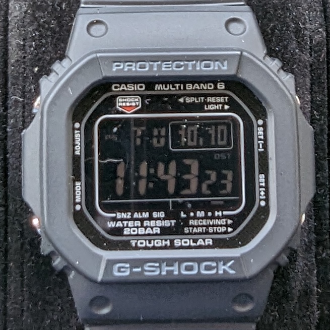Casio G-Shock Inverted